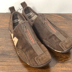 Merell Zip Closure Leather Chestnut Performance Footwear Shoes Brown Size 7.5